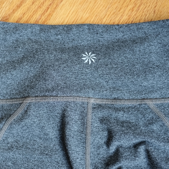 Athleta Heathered Gray Leggings, Size XS - Picture 4 of 6